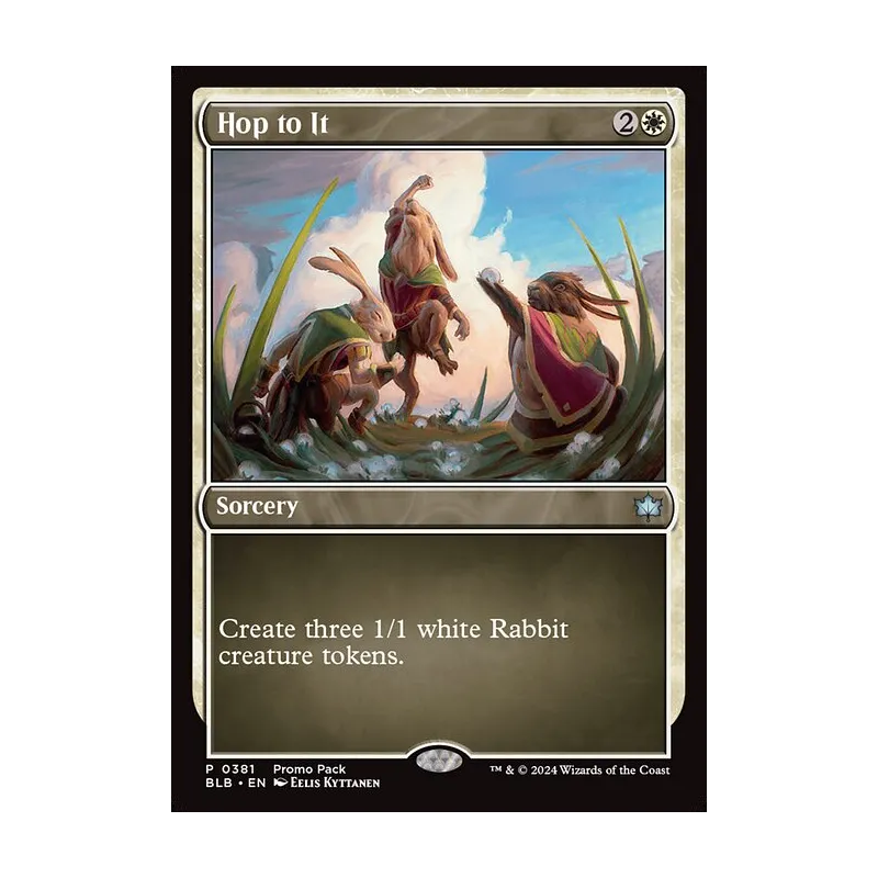 mtg bloomburrow rabbit cards Rabbit 0003 Token Bloomburrow BLB MTG Magic The Gathering S3140*