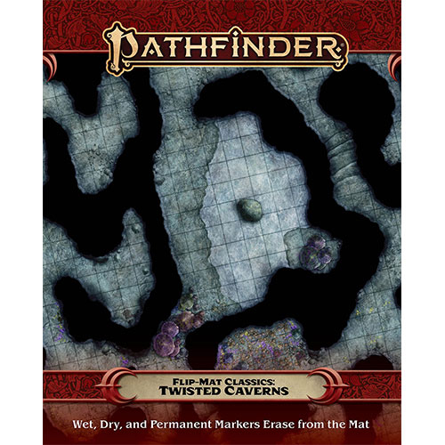 Pathfinder 2E RPG: Flip-Mat Classics - Twisted Caverns