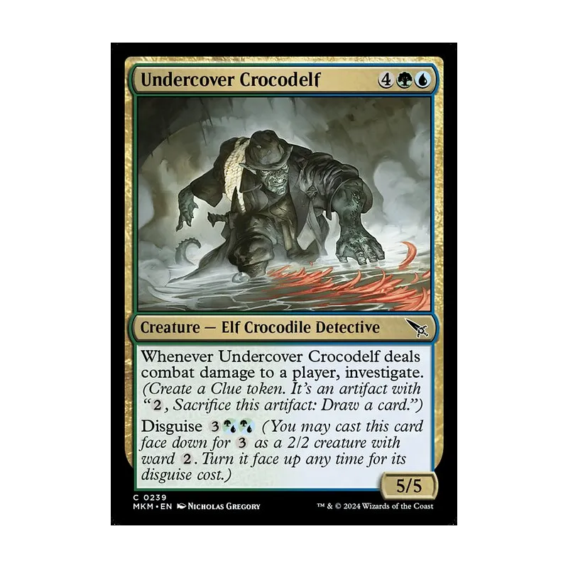 Undercover Crocodelf (a) - Murders at Karlov Manor (Near Mint)