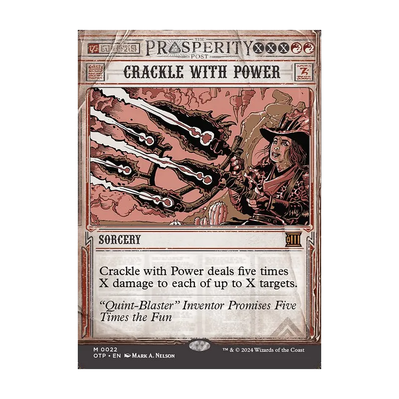 breaking news cards mtg Magic the Gathering Outlaws of Thunder Junction Rare Commandeer #9 [Prosperity Showcase] Exile target nonland permanent Set Breaking News (otp) Set