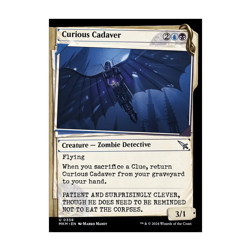 Curious Cadaver (Showcase) - Murders at Karlov Manor (Near Mint)