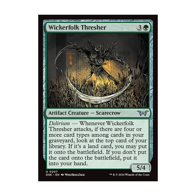 Wickerfolk Thresher - Duskmourn: House of Horror (Near Mint)