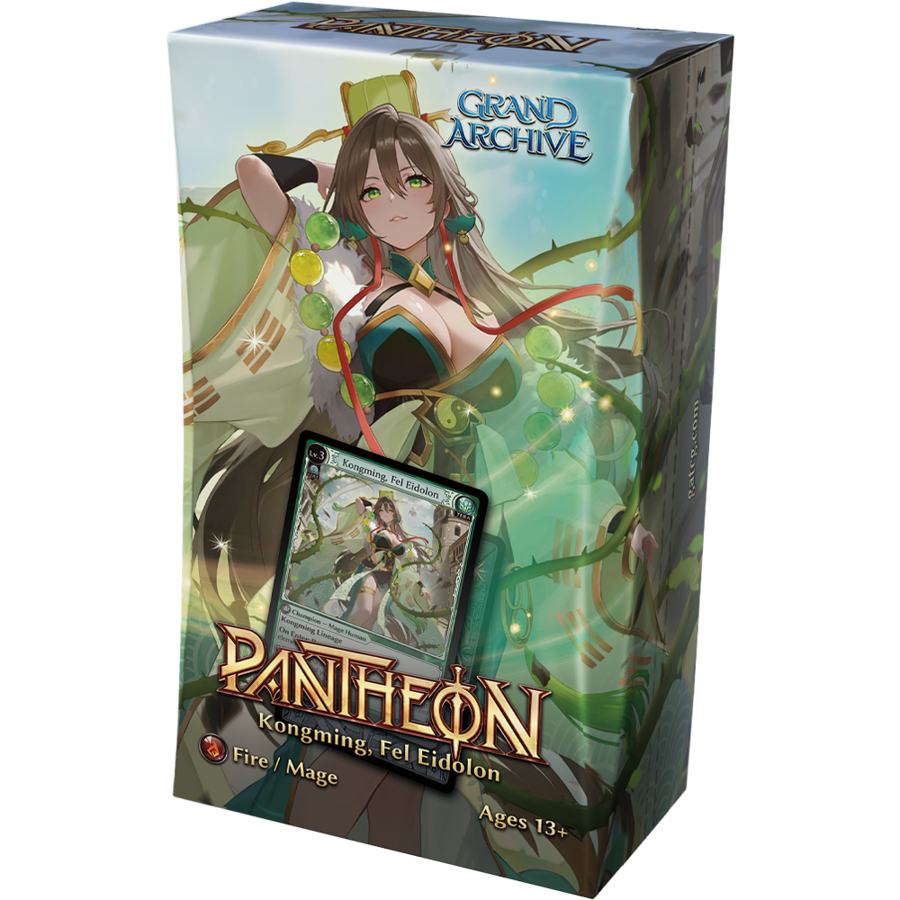 Grand Archive TCG: Radiant Origins - Pantheon Deck - Kongming, Fel Eidolon (Preorder)