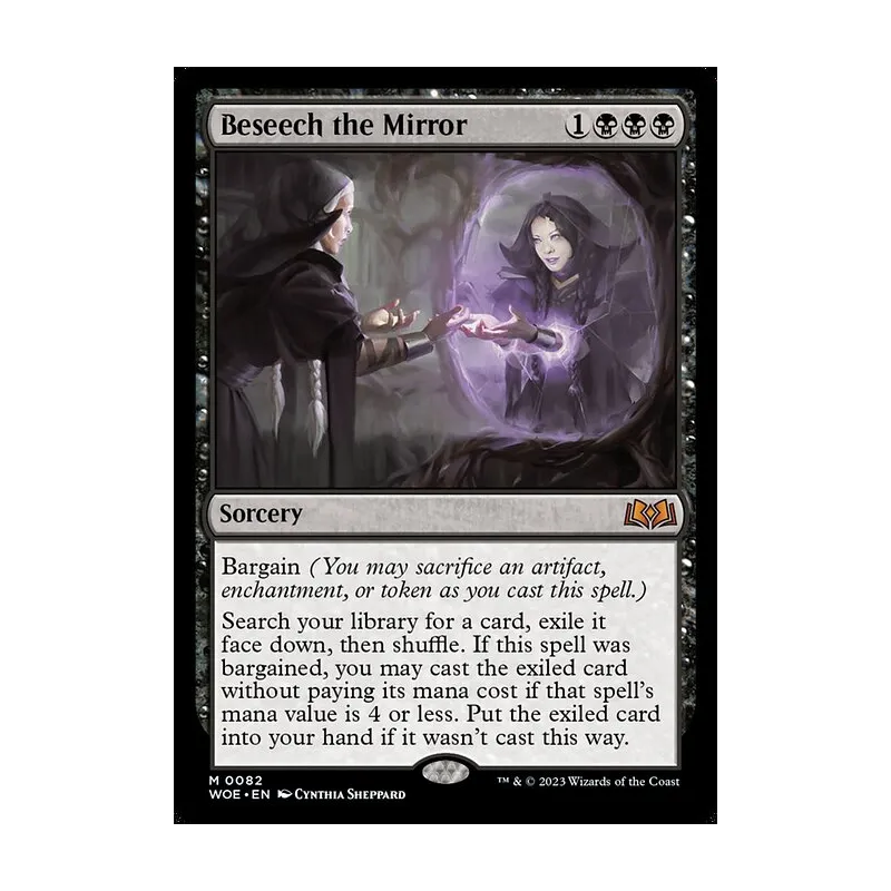 mtg mirror cards Beseech the Proxy – Gilded Goblet A single individual card from the Magic 1x Mirror of Life Trapping