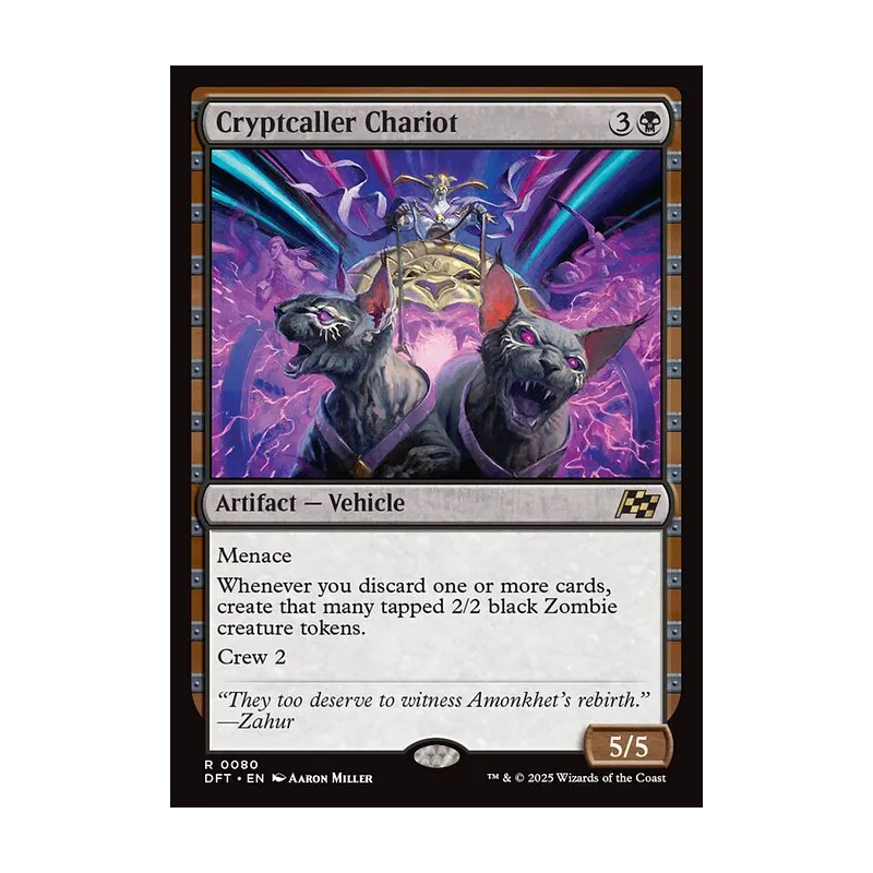 Cryptcaller Chariot - Aetherdrift (Near Mint)