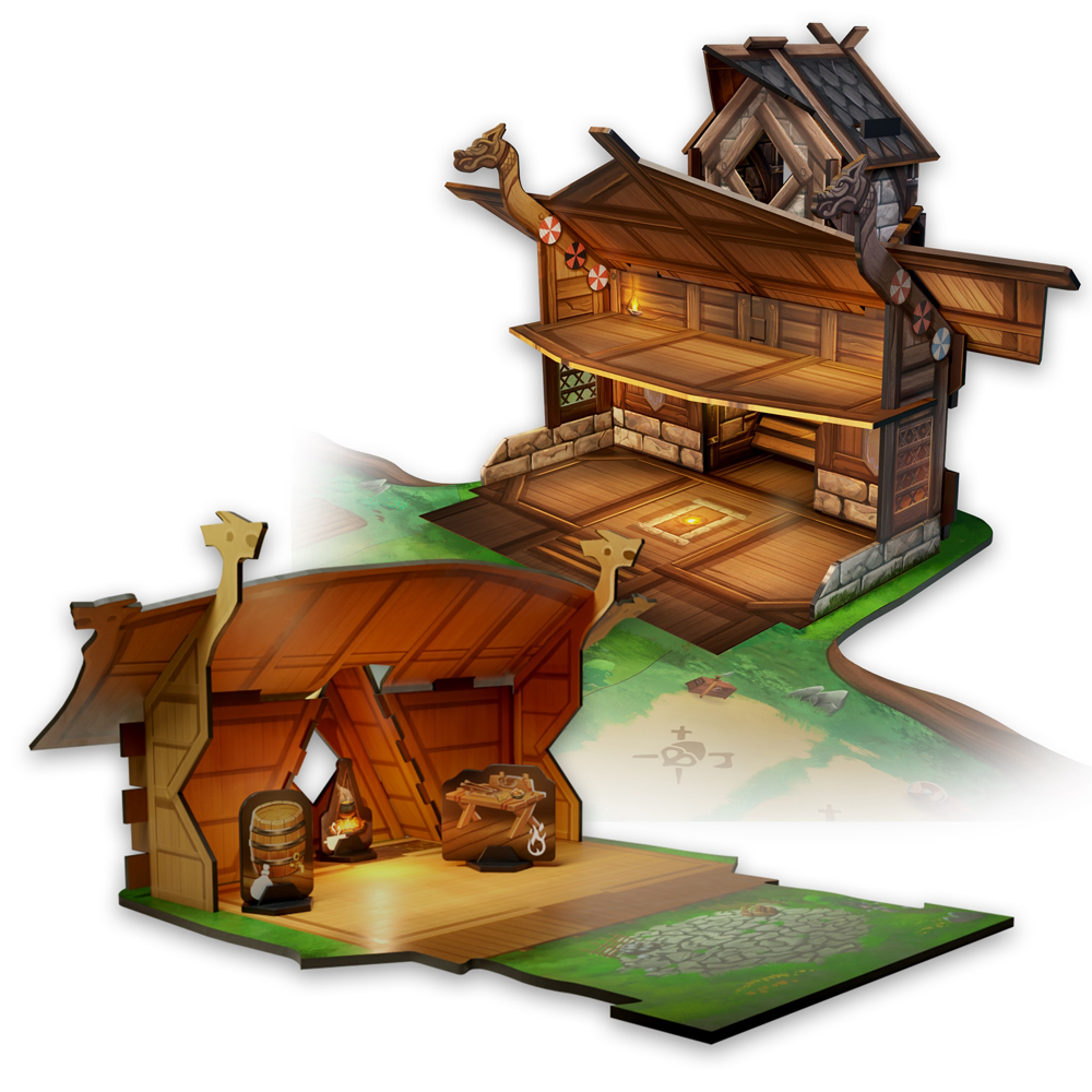 Valheim: Wooden House - Upgrade Dice Tower (Preorder)