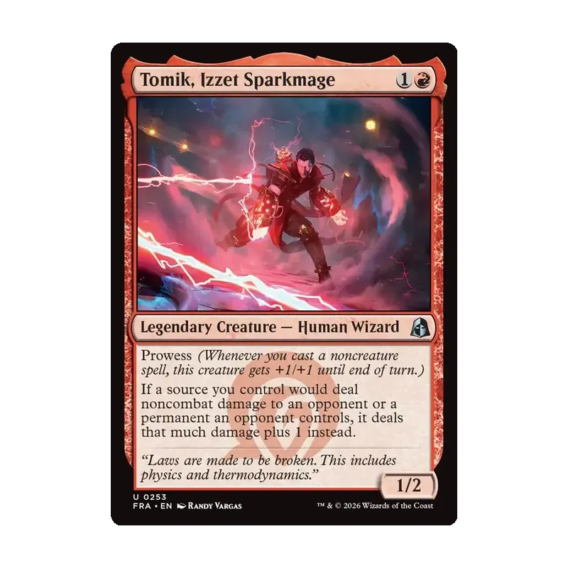 Tomik, Izzet Sparkmage - Reality Fracture (Near Mint)