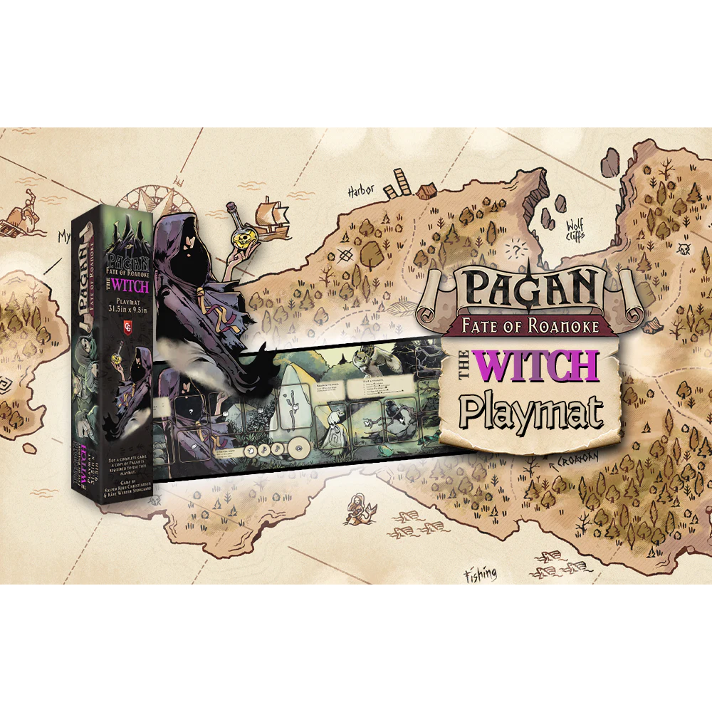 Pagan: Fate of Roanoke - The Witch Playmat (Preorder)