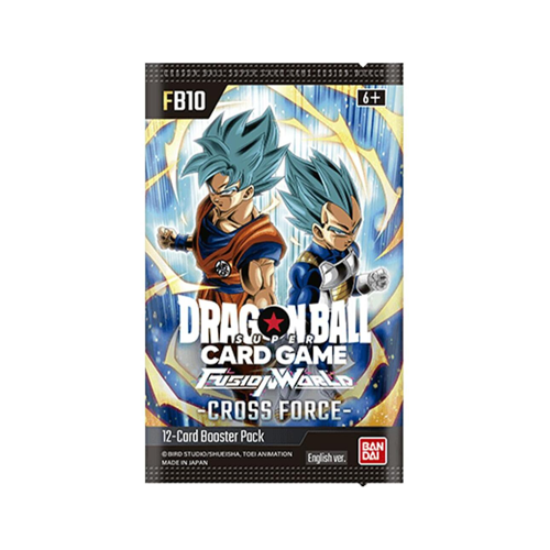 Dragon Ball Super Fusion World TCG: Cross Force [FB10] - Booster Pack (Preorder)