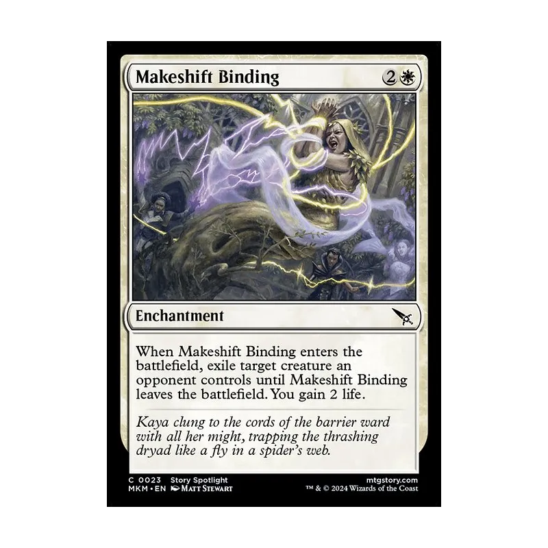 Makeshift Binding - Murders at Karlov Manor (Near Mint)