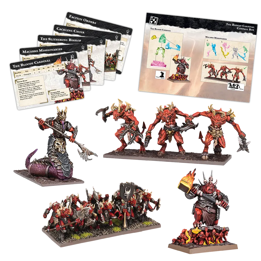 Kings of War: Champions - The Bloody Cardinal Company Box