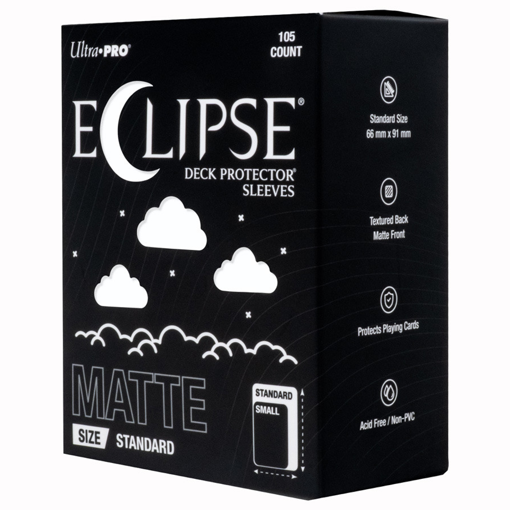 Deck Protector Sleeves: Eclipse Matte - Arctic White (105) (Preorder)