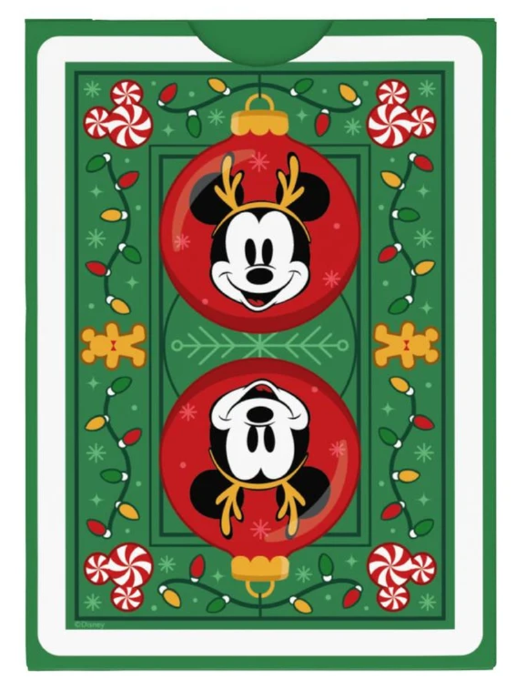 Bicycle Playing Cards: Mickey & Friends Holiday (Preorder)