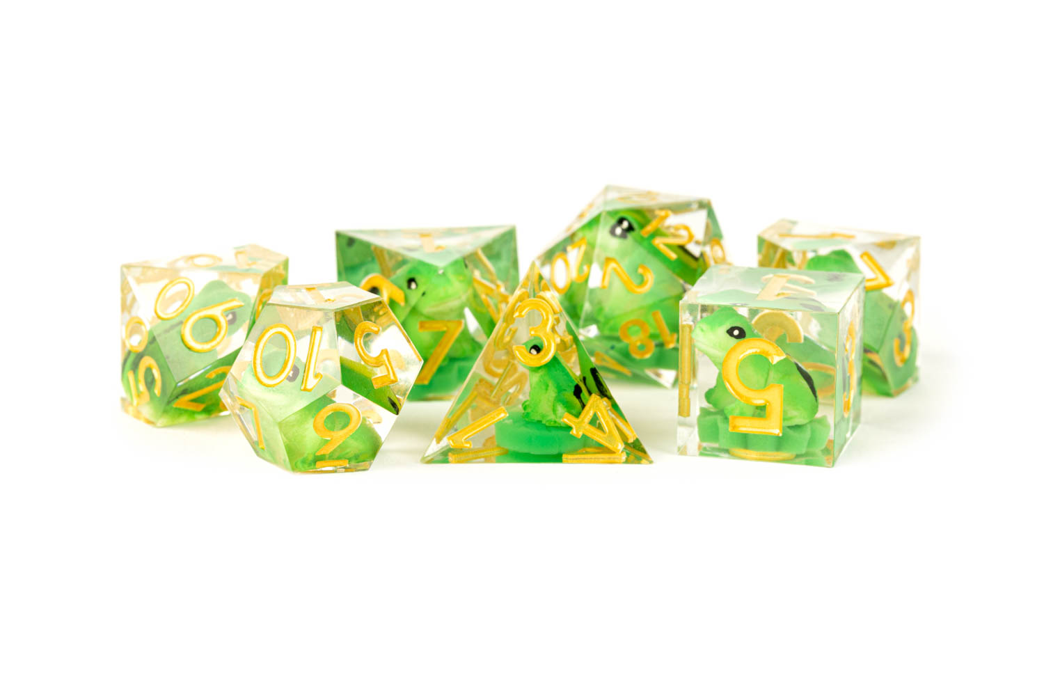 Sharp-Edge Polyhedral Set: Frog (7) (Last Chance)