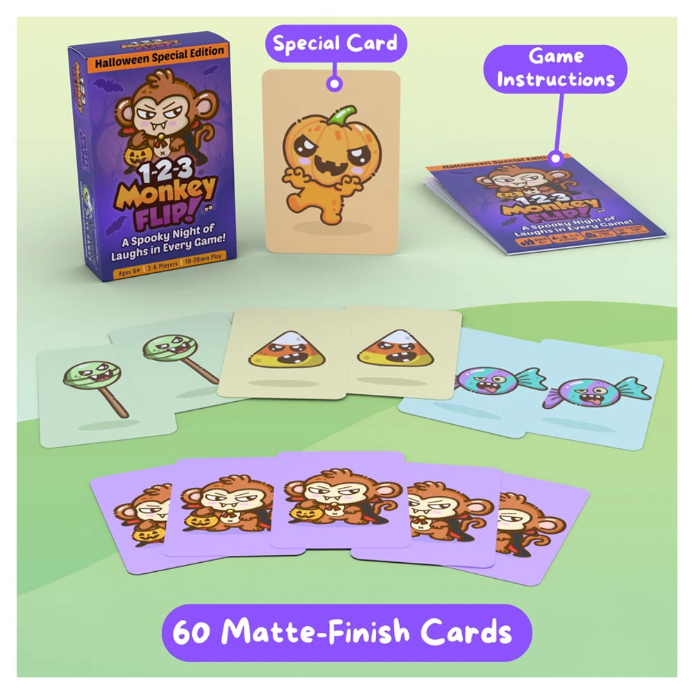 1-2-3 Monkey Flip! (Halloween Special Edition) (Preorder)