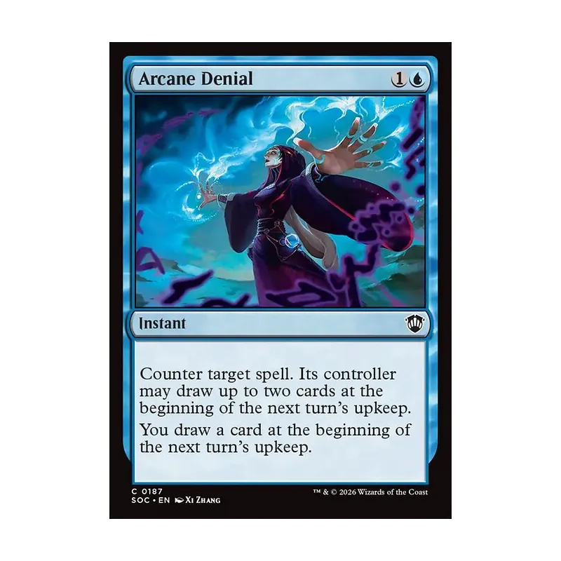 Arcane Denial - Secrets of Strixhaven Commander (Near Mint)