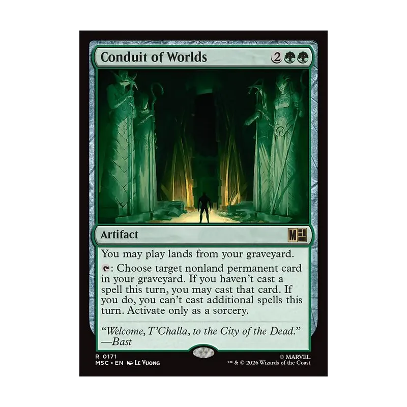 Conduit of Worlds (Surge Foil) - Marvel Super Heroes Commander (Foil Near Mint)