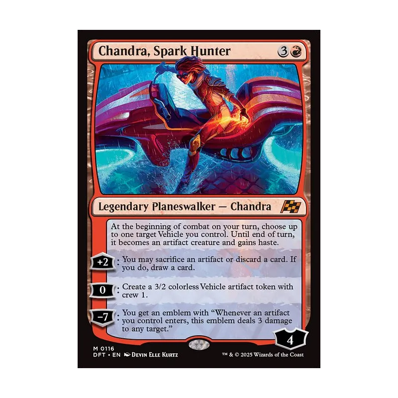 Chandra, Spark Hunter - Aetherdrift (Near Mint)