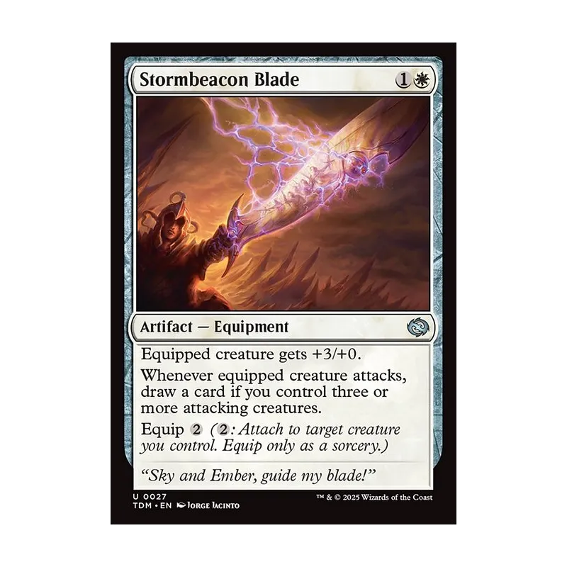 Stormbeacon Blade - Tarkir: Dragonstorm (Near Mint)