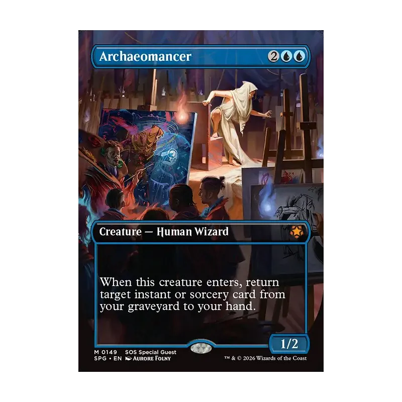 Archaeomancer (Borderless) - Special Guests (Near Mint)