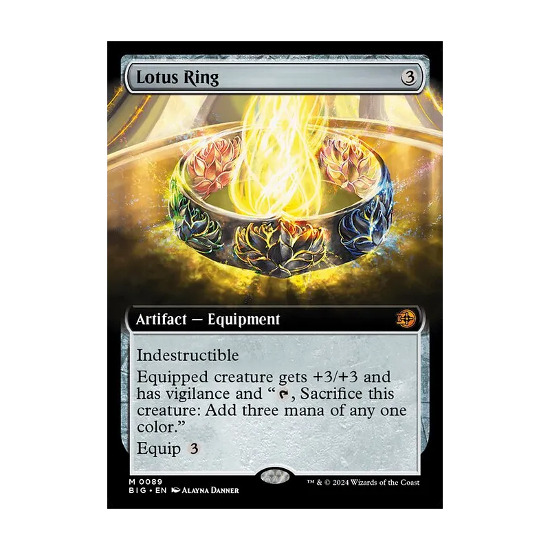 Lotus Ring (Extended Art) - The Big Score (Near Mint)