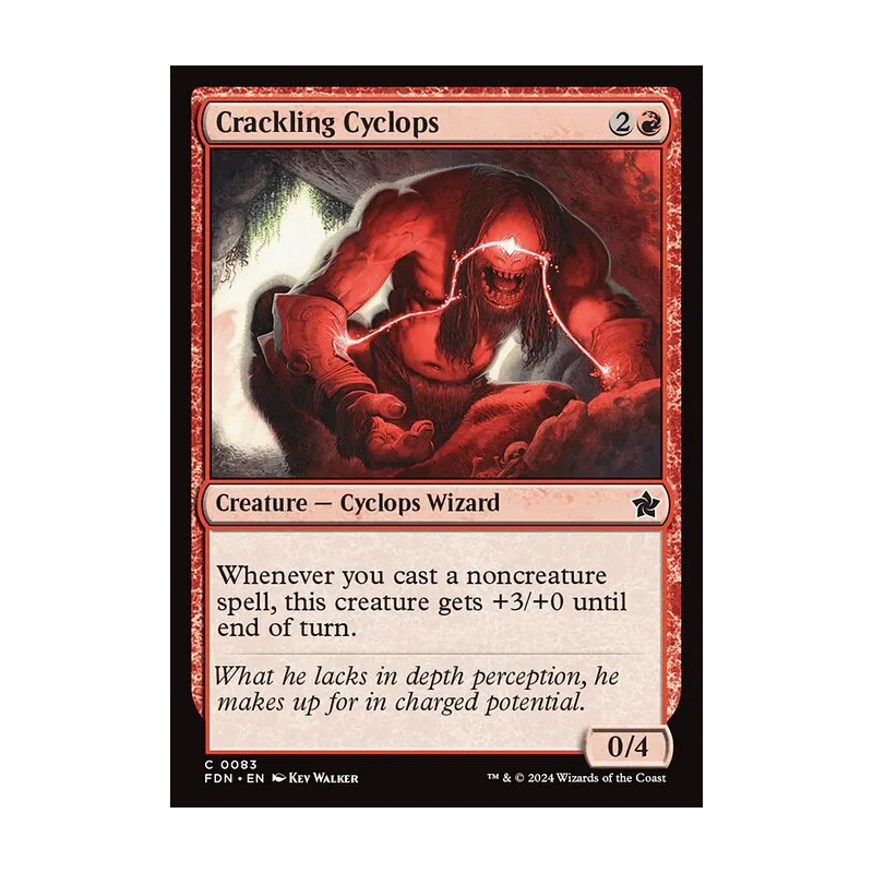 Crackling Cyclops - Foundations (Near Mint)