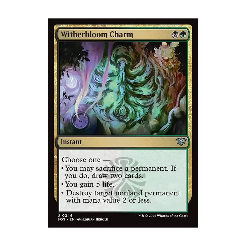 Witherbloom Charm - Secrets of Strixhaven (Near Mint)