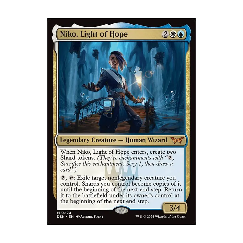 Niko, Light of Hope - Duskmourn: House of Horror (Near Mint)