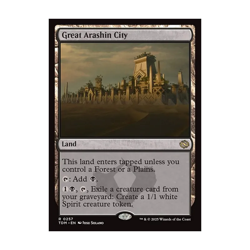 Great Arashin City - Tarkir: Dragonstorm (Near Mint)