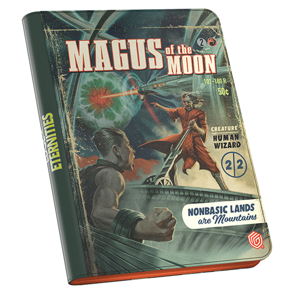 MtG 18-Pocket Zipfolio 360: Edge of Eternities: Magus of the Moon (Preorder)