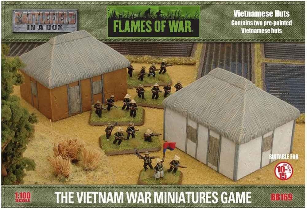 Flames of War: Battlefield in a Box - Vietnamese Huts