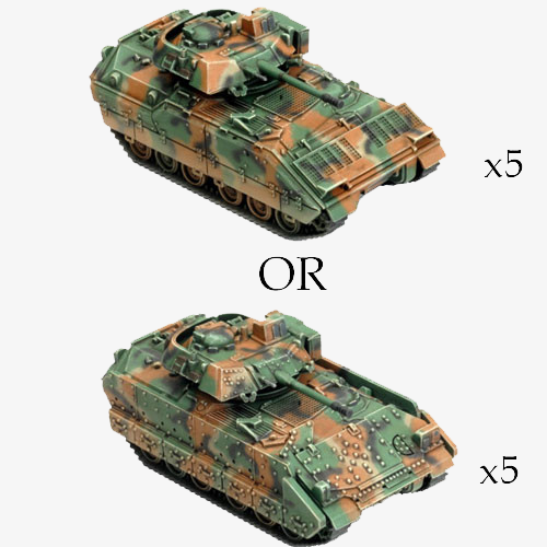 WWIII Team Yankee: American - Bradley Troop