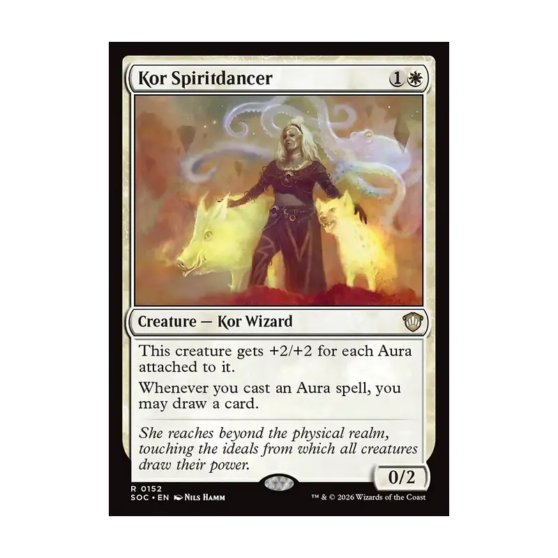 Kor Spiritdancer - Secrets of Strixhaven Commander (Near Mint)