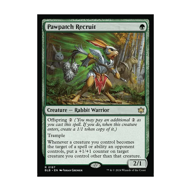 Pawpatch Recruit - Bloomburrow (Near Mint)
