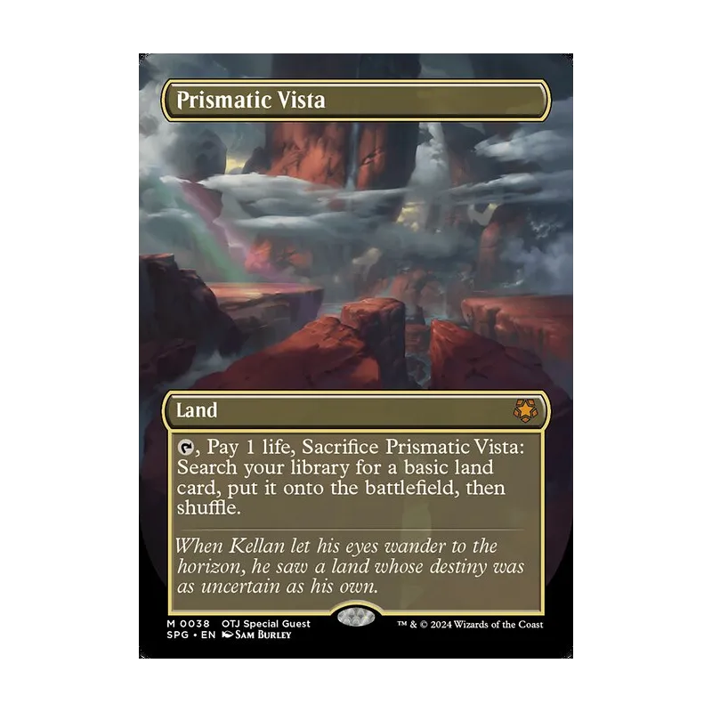 Prismatic Vista (Borderless) - Special Guests (Near Mint)