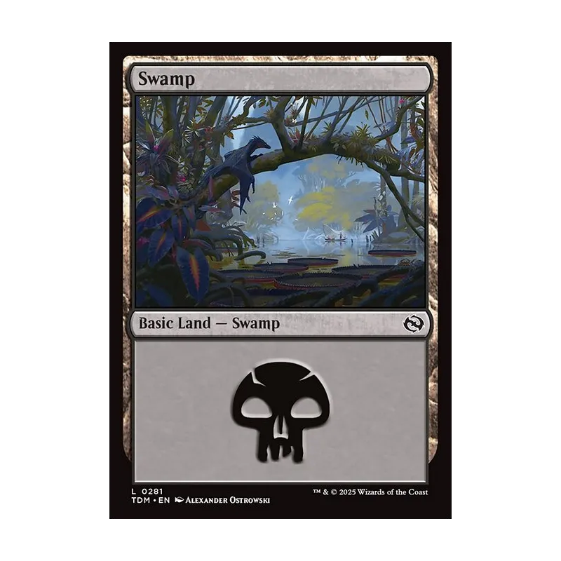 Swamp (0281) - Tarkir: Dragonstorm (Near Mint)