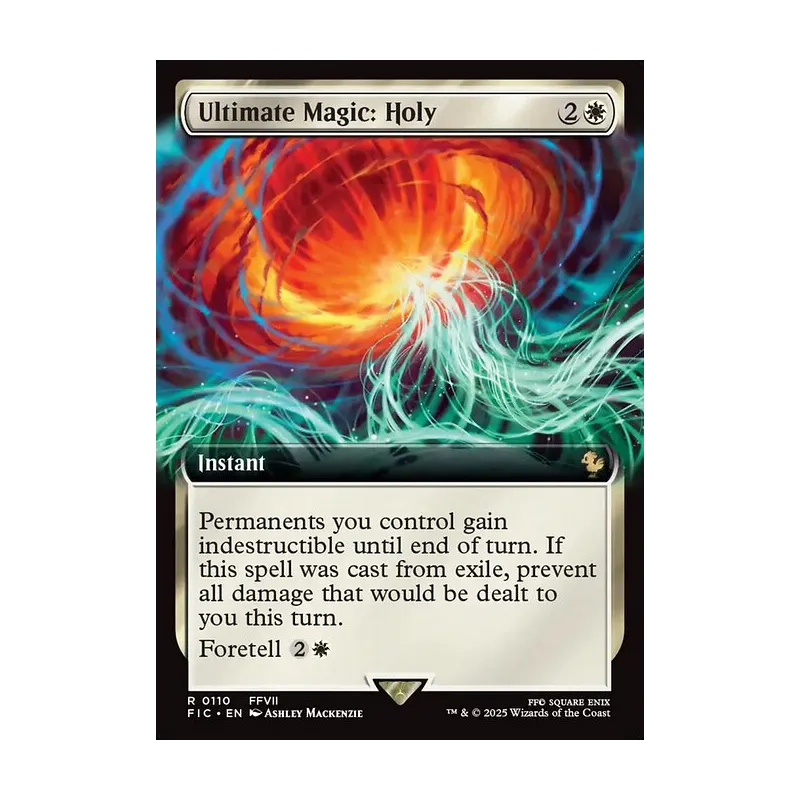 Ultimate Magic: Holy (Extended Art) - Final Fantasy Commander (Near Mint)