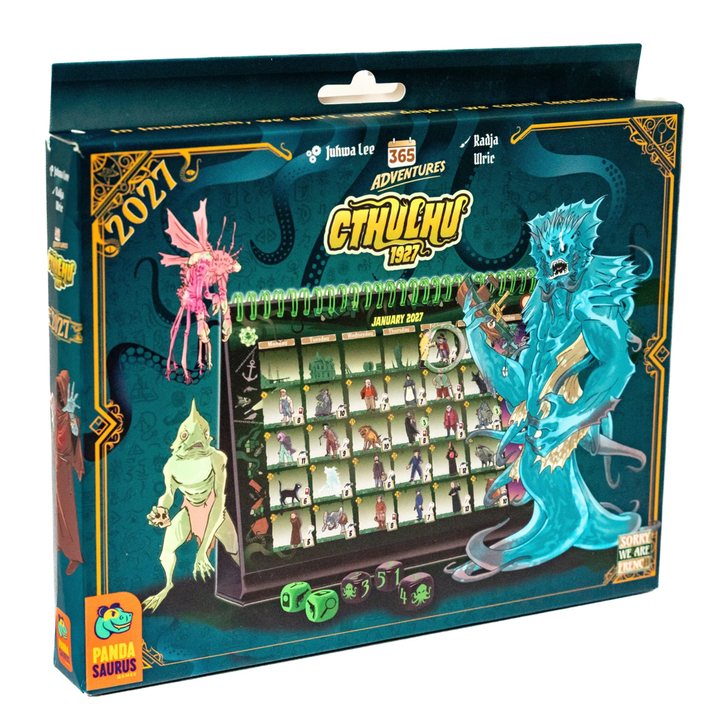 365 Adventures: Cthulhu 1926 (Solo 2027 Calendar Game) (Preorder)