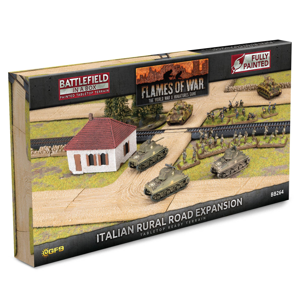 Flames of War: Battlefield in a Box - Italian Rural Roads Expansion