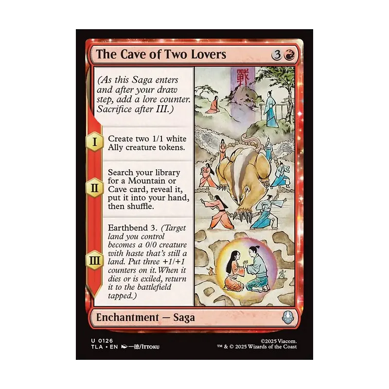 The Cave of Two Lovers - Avatar: The Last Airbender (Foil Near Mint)