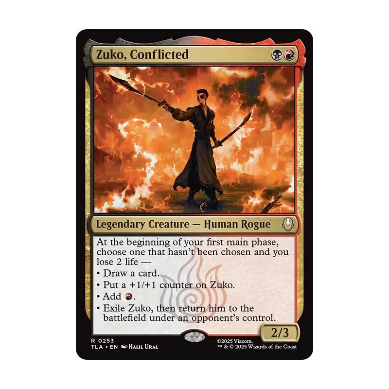 Zuko, Conflicted - Avatar: The Last Airbender (Near Mint)