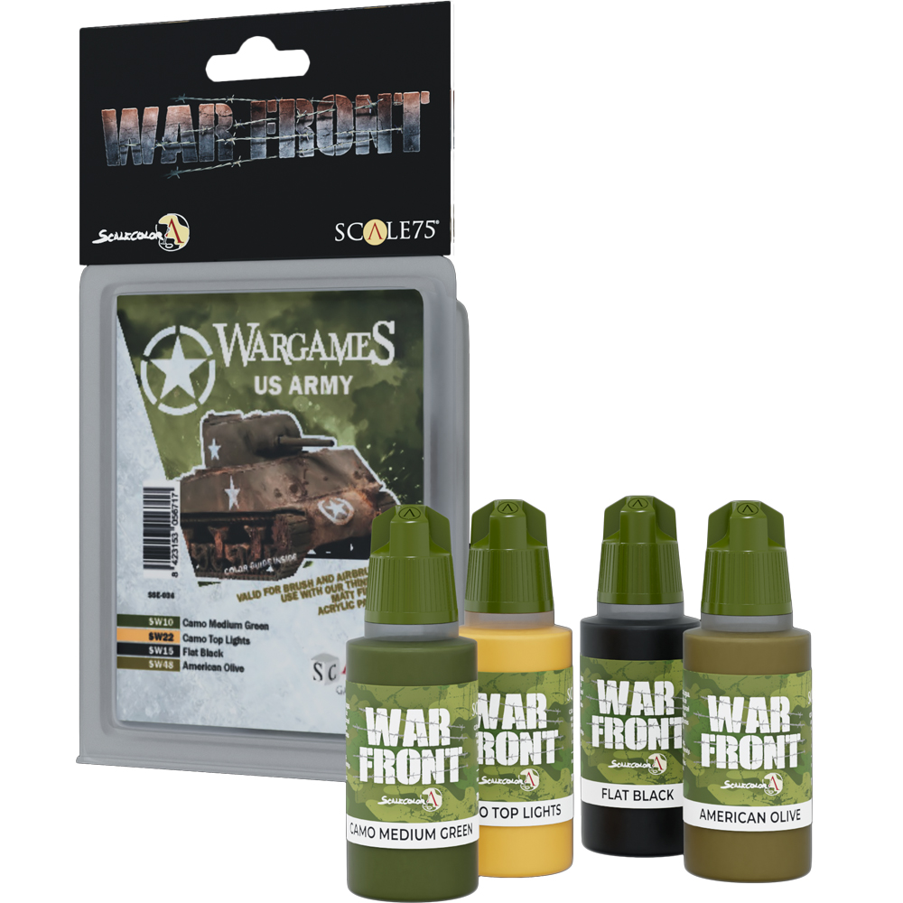 War Front Paint Set: US Army (Last Chance) War Front Paint Set: US Army (Last Chance)