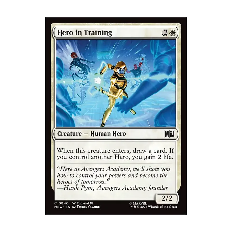 Hero in Training - Marvel Super Heroes Commander (Near Mint)
