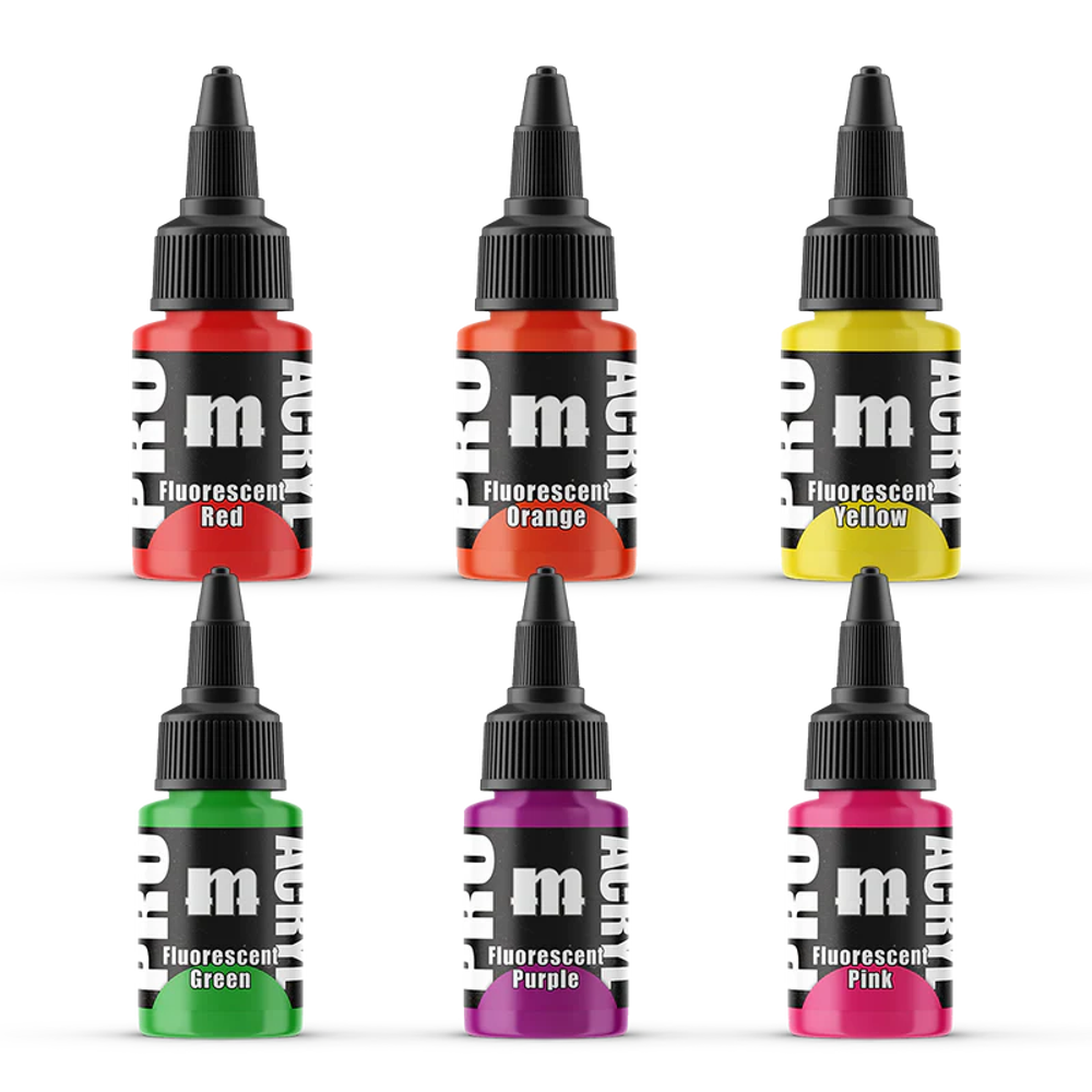 Monument Hobbies: Pro Acryl Fluorescent Set