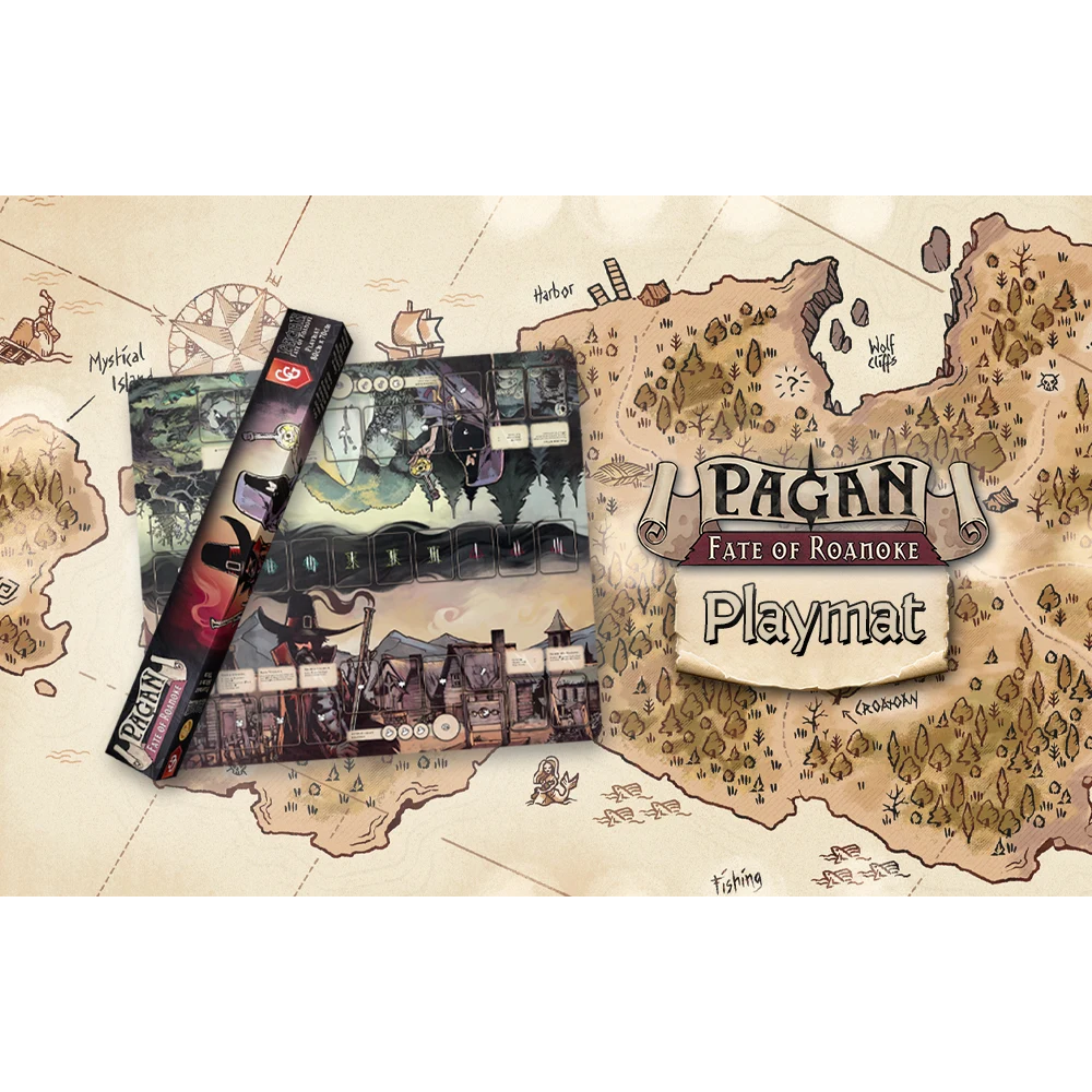 Pagan: Fate of Roanoke - The Hunter Playmat (Preorder)