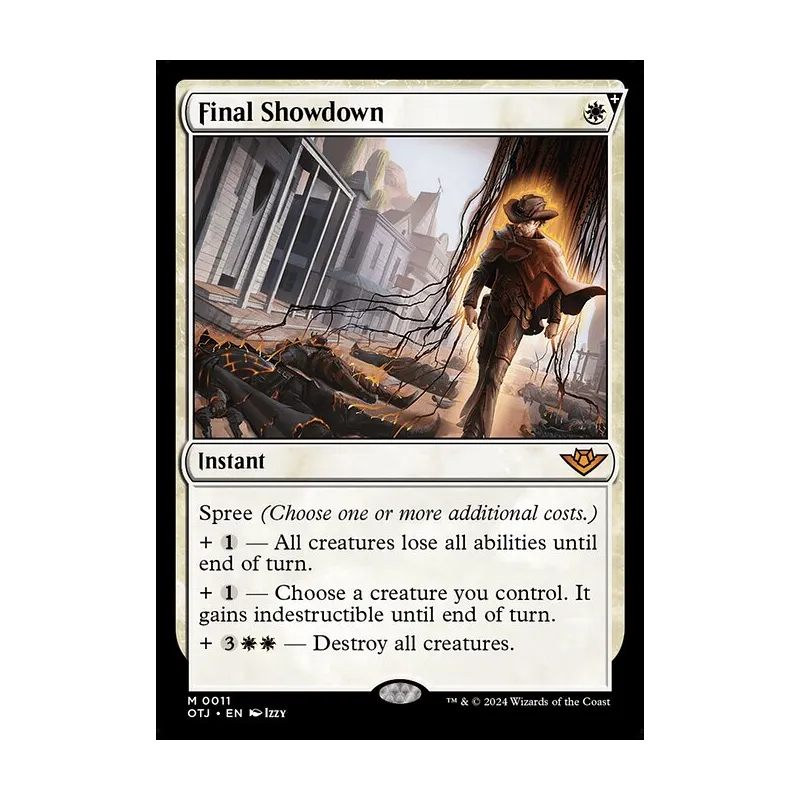 Final Showdown - Outlaws of Thunder Junction (Near Mint)