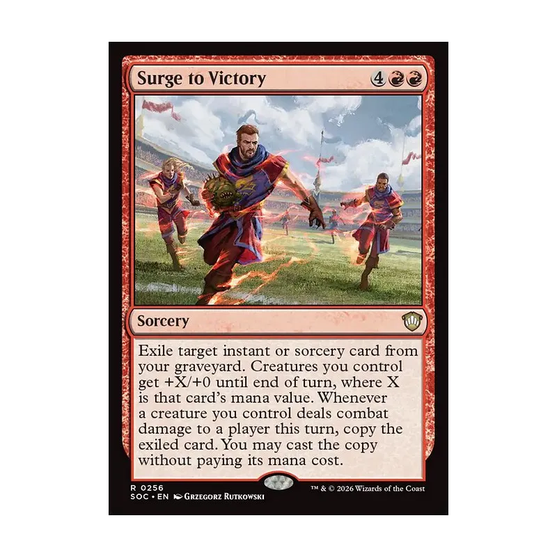 Surge to Victory - Secrets of Strixhaven Commander (Near Mint)