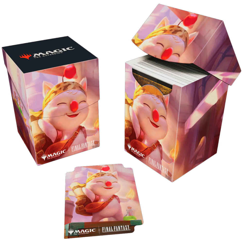 MtG 100+ Deck Box: Final Fantasy - Stiltzkin, Moogle Merchant