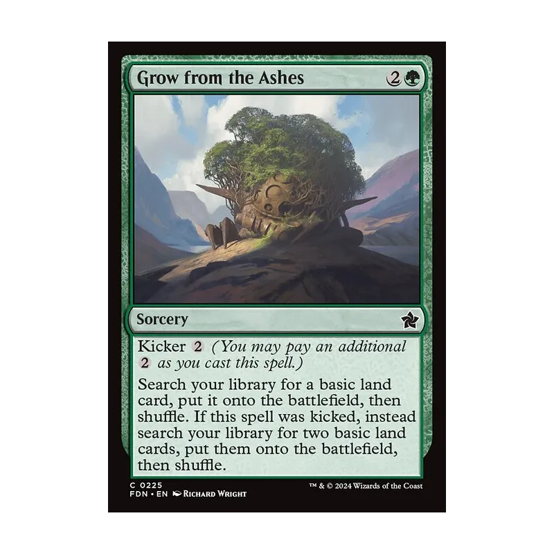 Grow from the Ashes - Foundations (Near Mint)