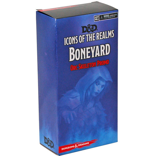 D&D Icons of the Realm: Boneyard - Orc Skeleton Promo Box (Not For Individual Sale)